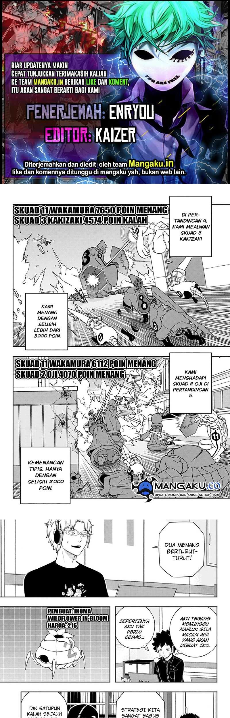 Komik World Trigger Chapter 240.2 gambar nomor 1