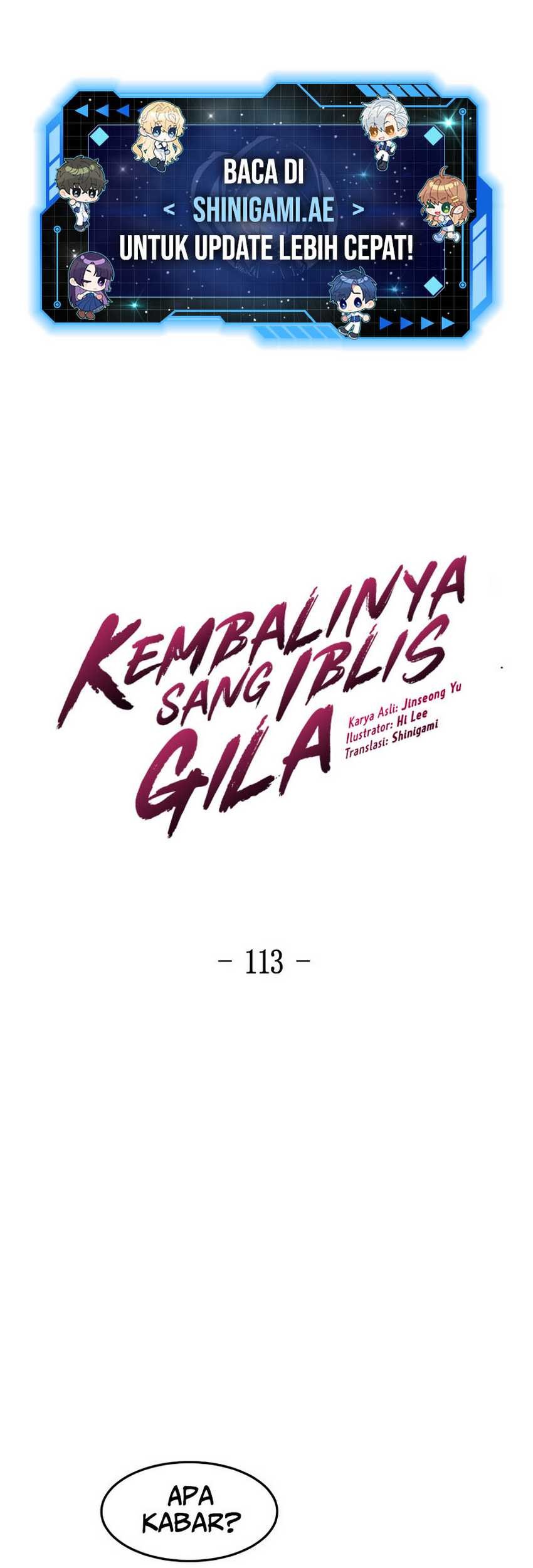 Manhwa Return of the Mad Demon Chapter 113 gambar nomor 2