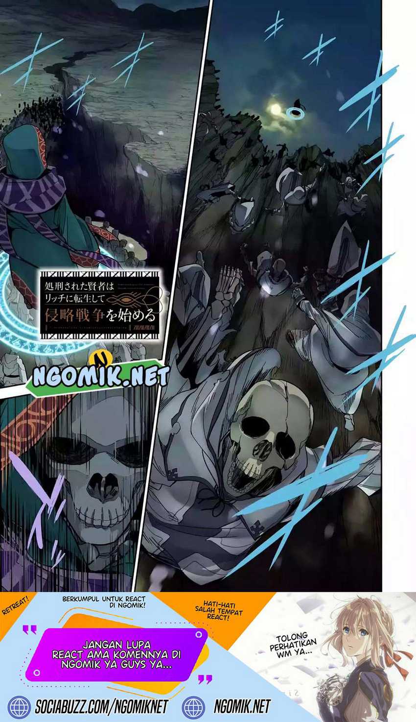 Manga The Executed Sage is Reincarnated as a Lich and Starts an All-Out War Chapter 33 gambar nomor 2