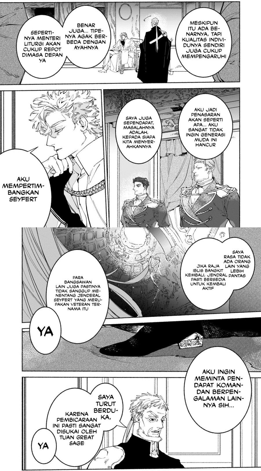 Maou to Yuusha no Tatakai no Ura de Chapter 16 Gambar 29