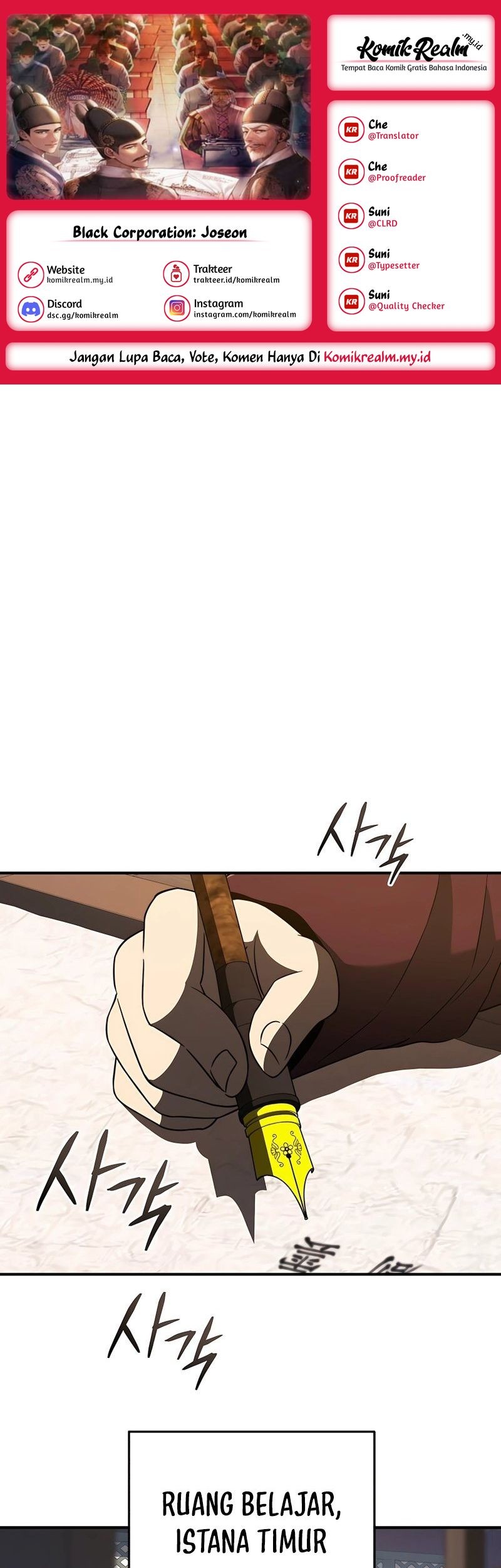 Komik Black Corporation: Joseon Chapter 30 gambar nomor 1