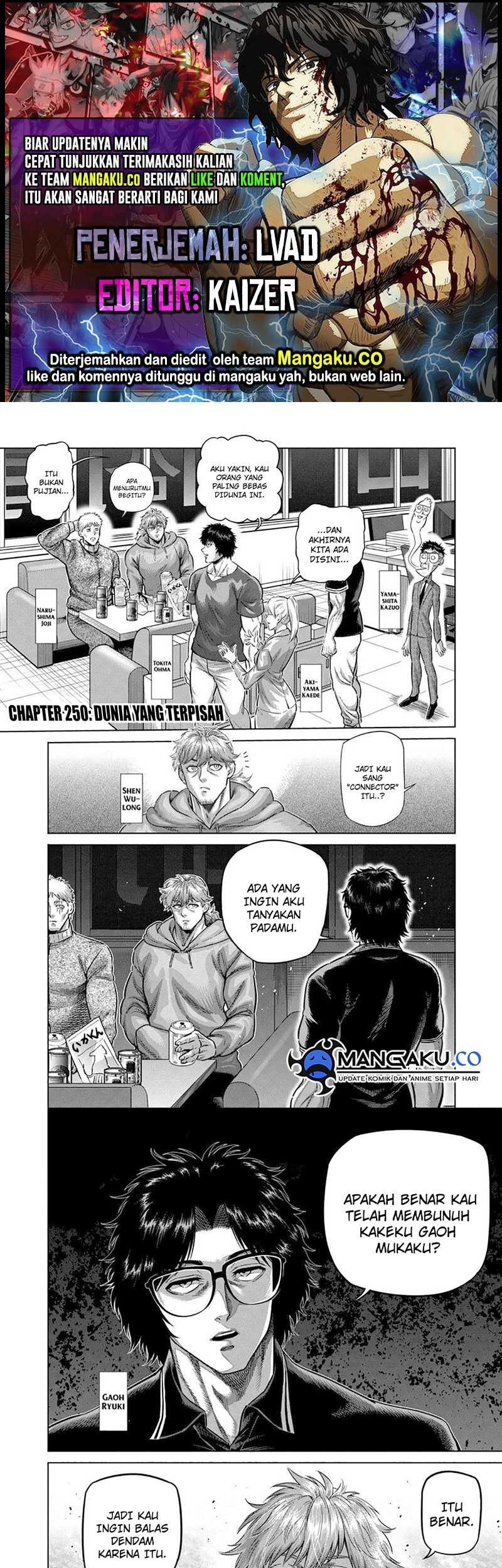 Komik Kengan Omega Chapter 250 gambar nomor 1