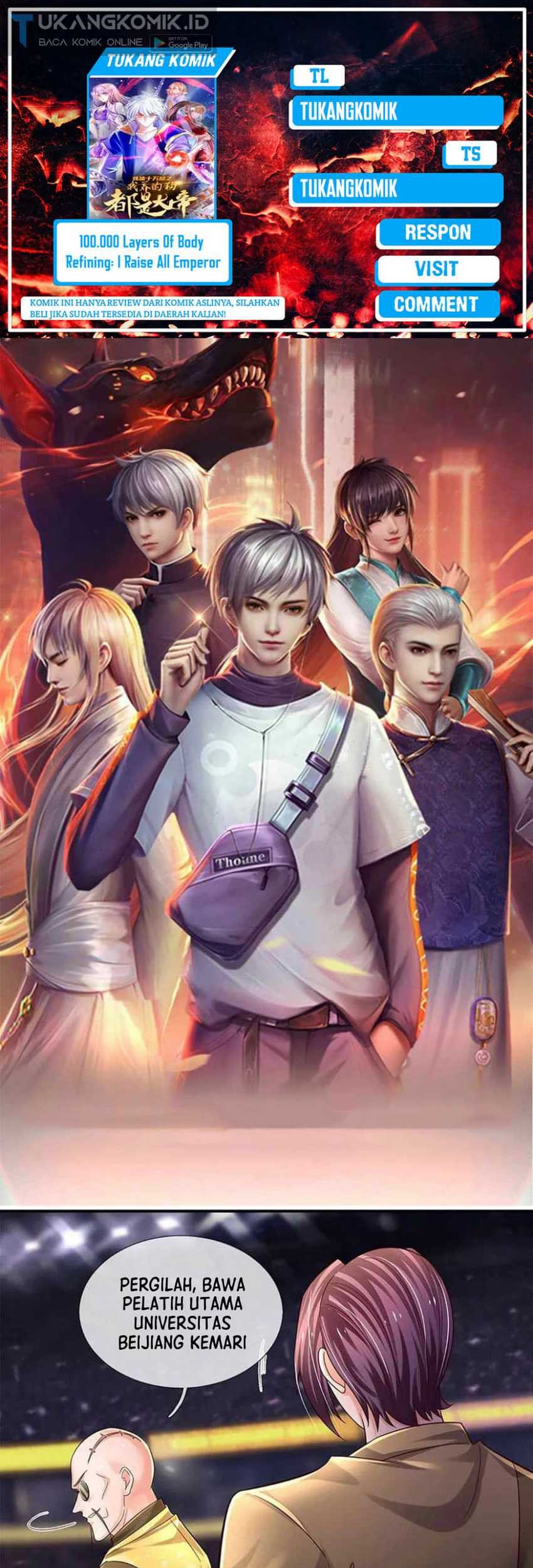 Komik 100.000 Layers Of Body Refining: I Raise All Emperor Chapter 212 gambar nomor 1