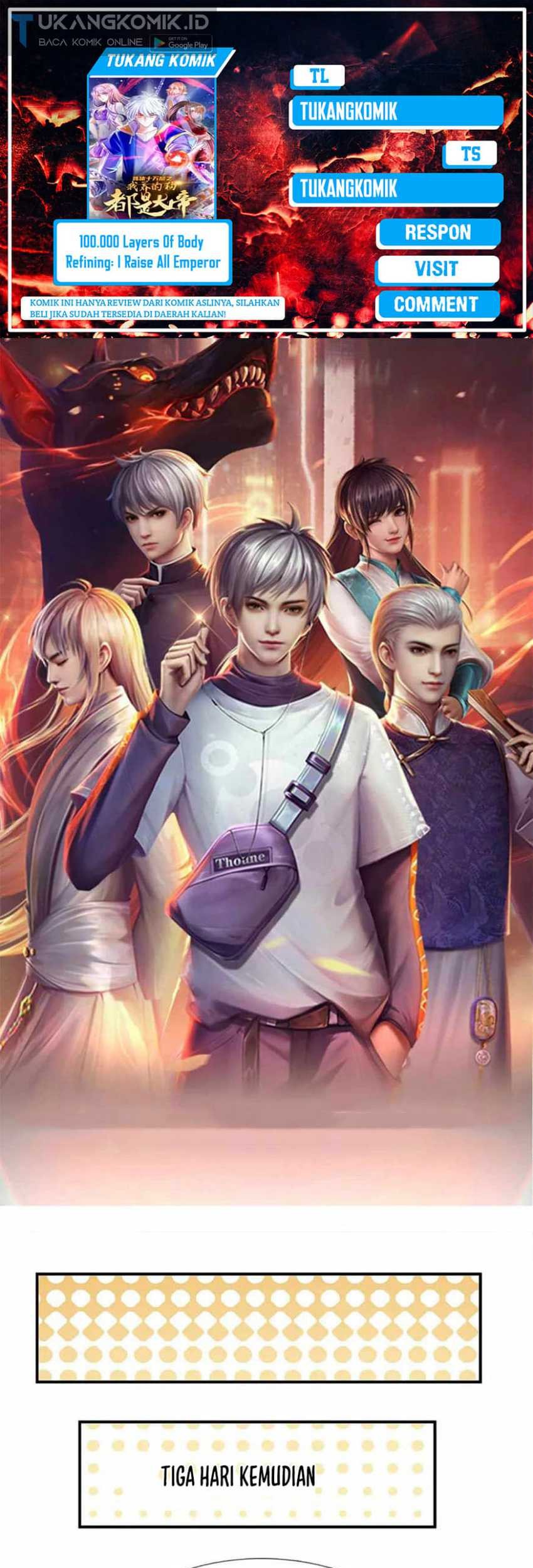Komik 100.000 Layers Of Body Refining: I Raise All Emperor Chapter 210 gambar nomor 1