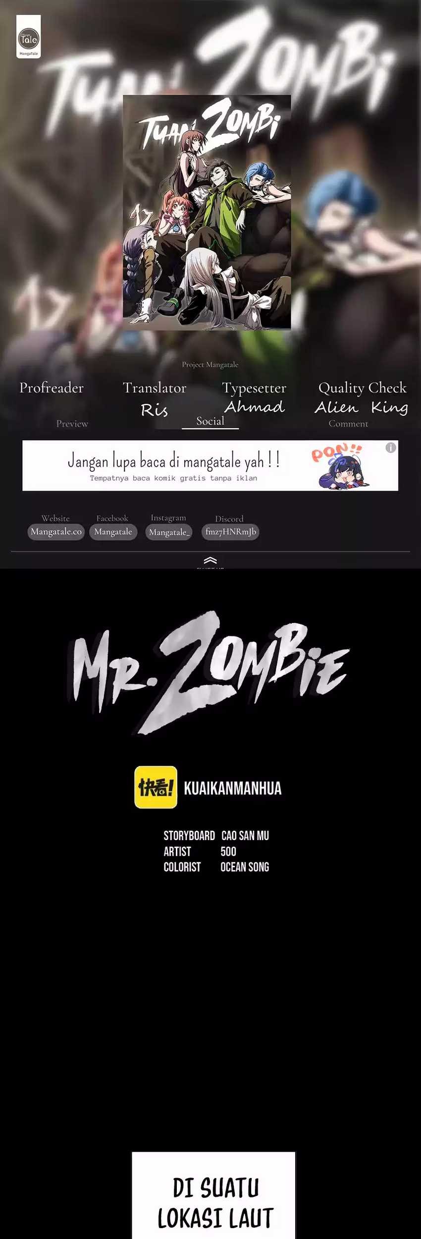 Komik Mr. Zombie Chapter 96 gambar nomor 1