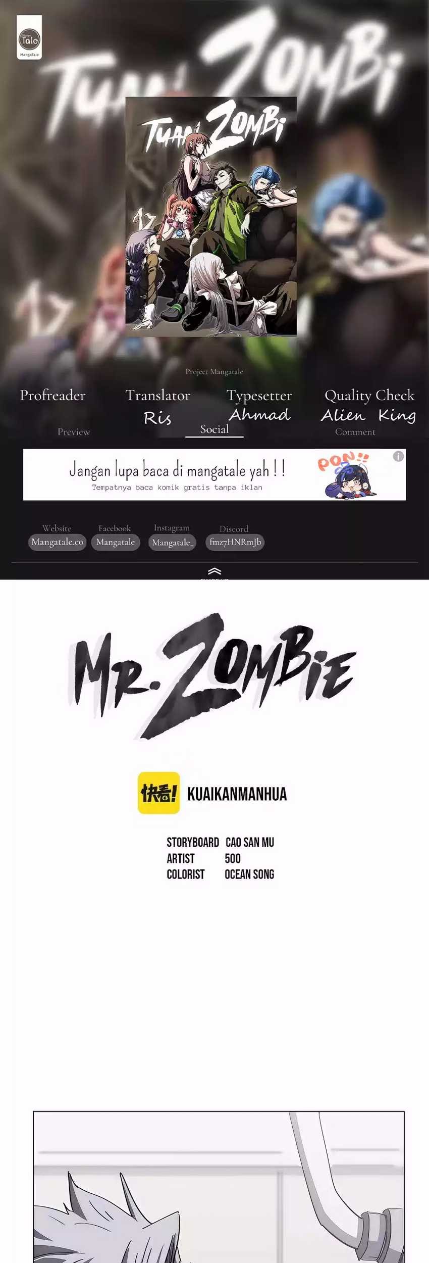 Komik Mr. Zombie Chapter 94 gambar nomor 1