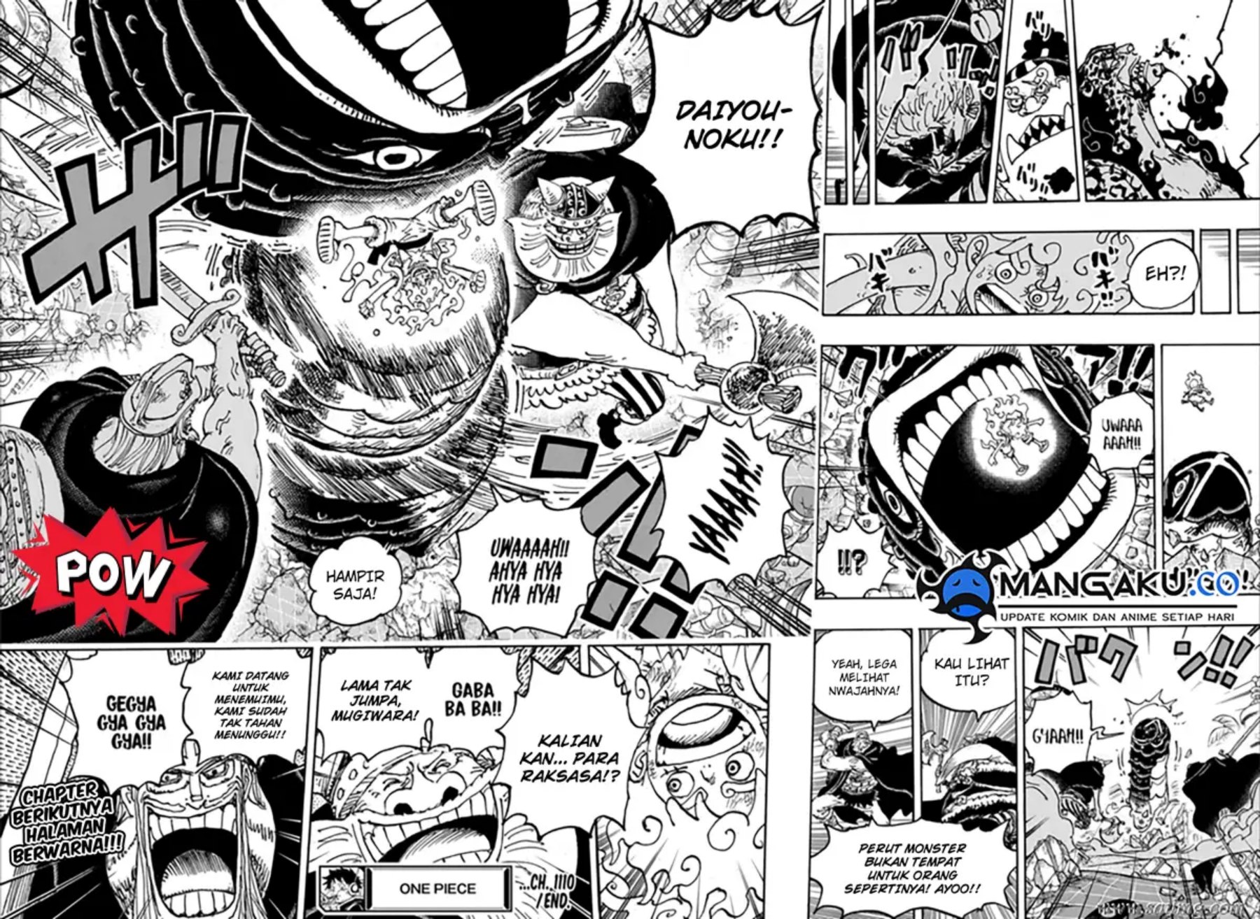 One Piece Chapter 1110 Gambar 13