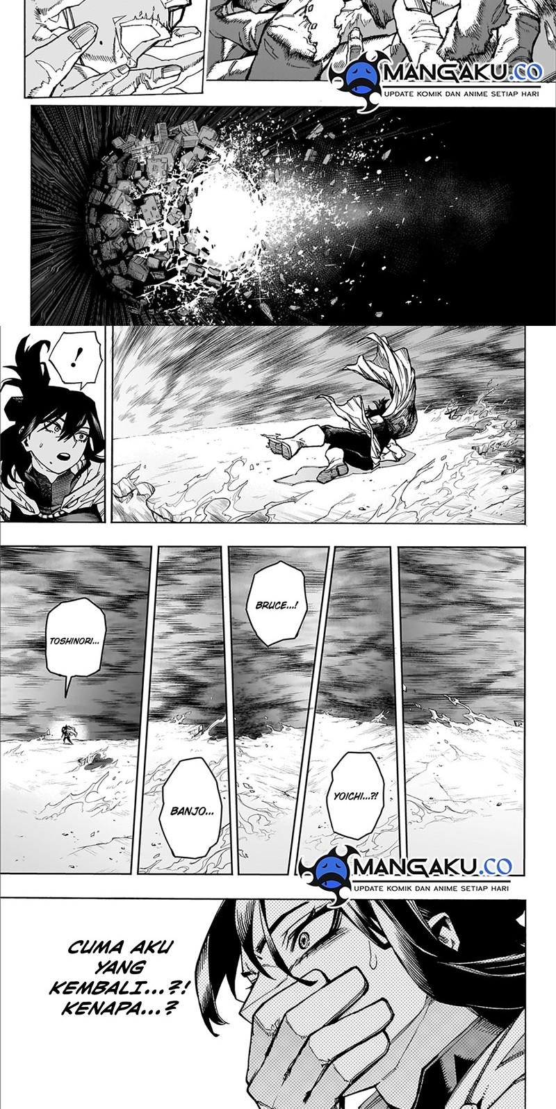 Manga Boku no Hero Academia Chapter 417 gambar nomor 2