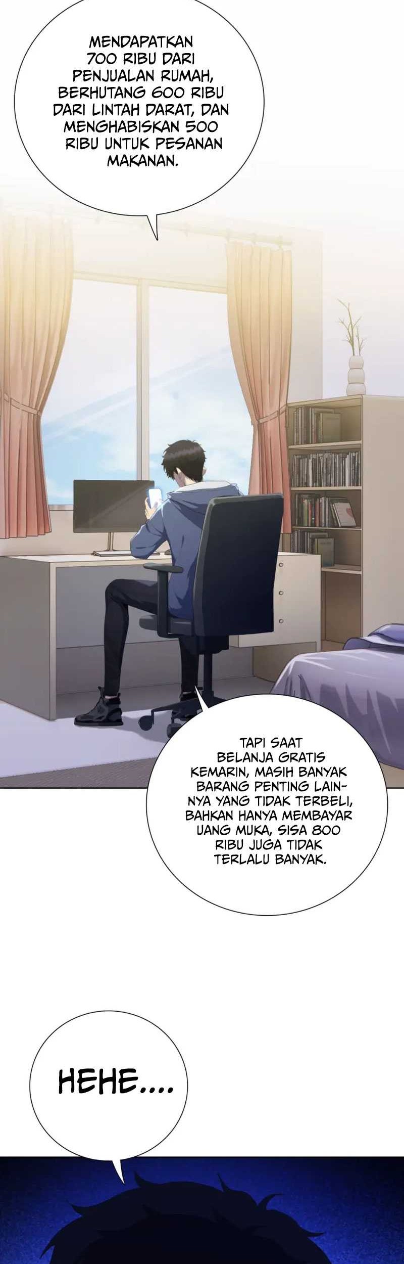 The Last All-Knowing Man Collected Trillions of Stuff from Day One Chapter 04 Gambar 4