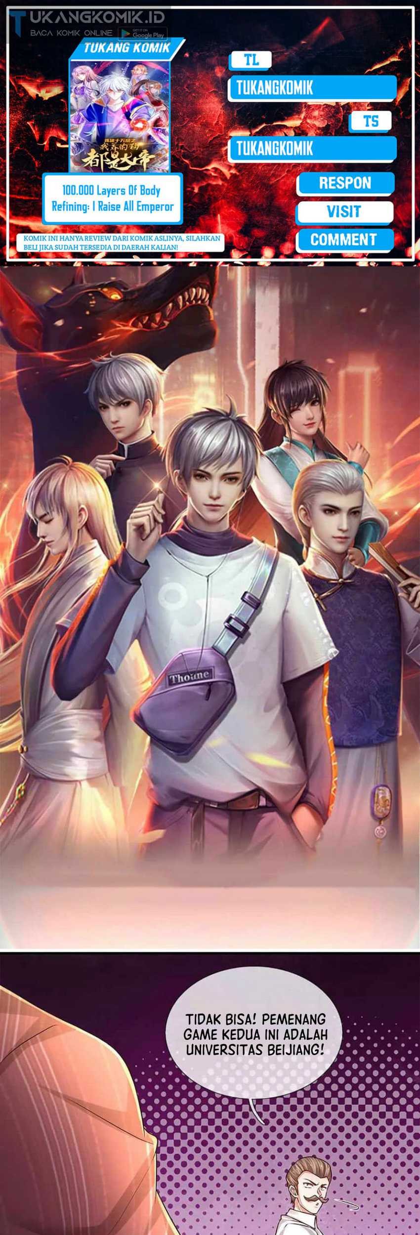 Komik 100.000 Layers Of Body Refining: I Raise All Emperor Chapter 223 gambar nomor 1
