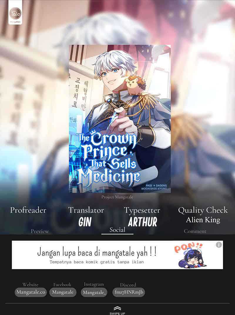 Komik The Crown Prince That Sells Medicine Chapter 24 gambar nomor 1