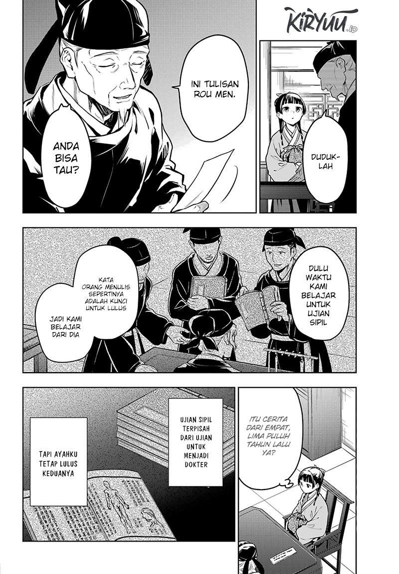 Kusuriya no Hitorigoto Chapter 70 Gambar 15