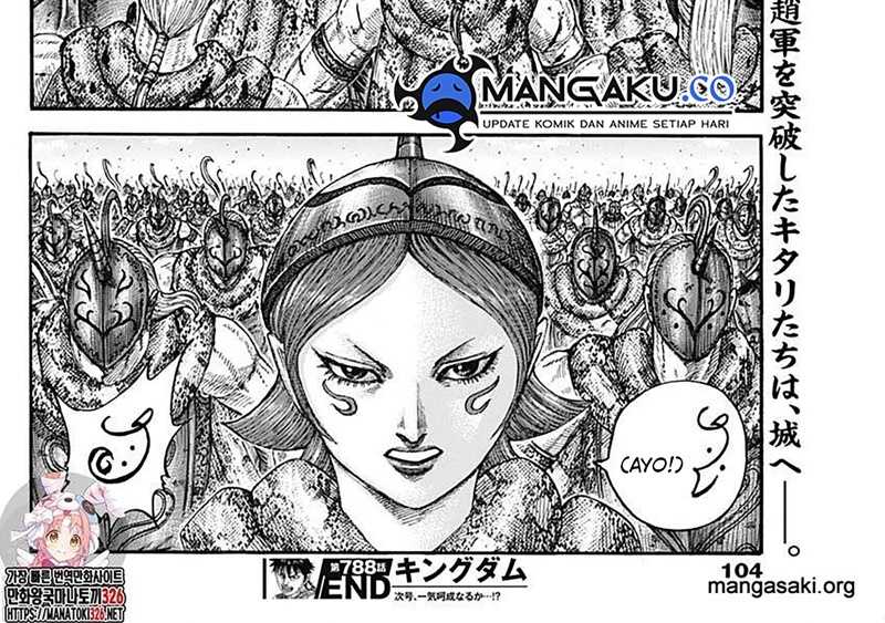 Kingdom Chapter 789 Gambar 84