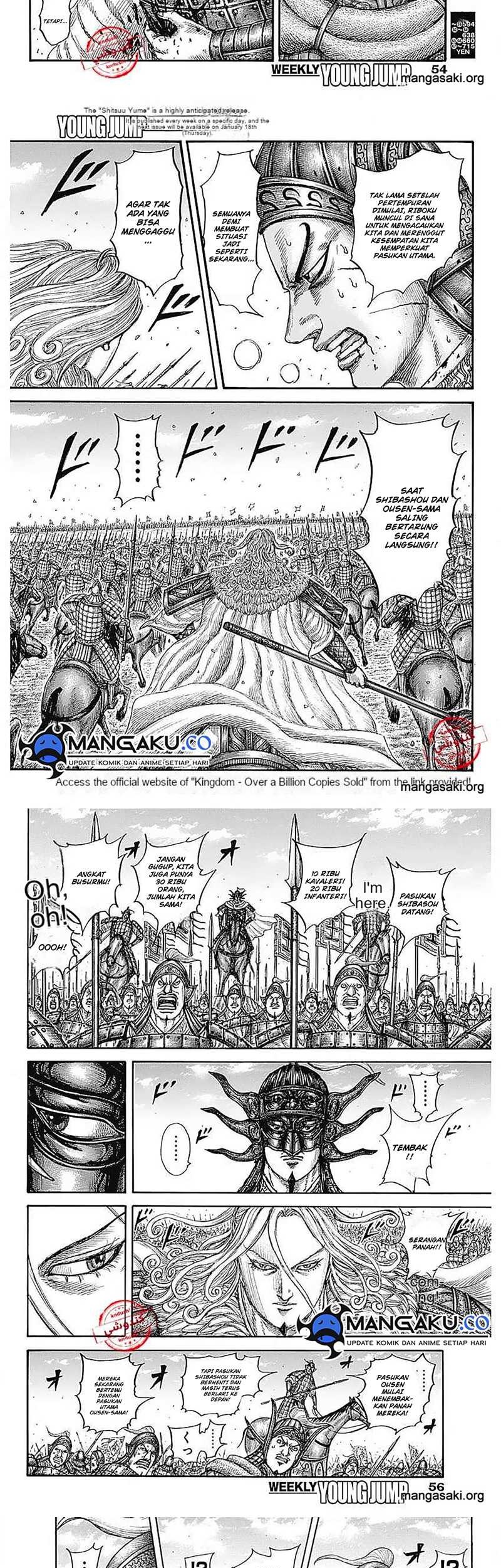 Kingdom Chapter 783 Gambar 3
