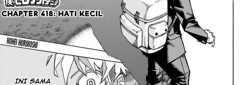 Boku no Hero Academia Chapter 418 Gambar 4