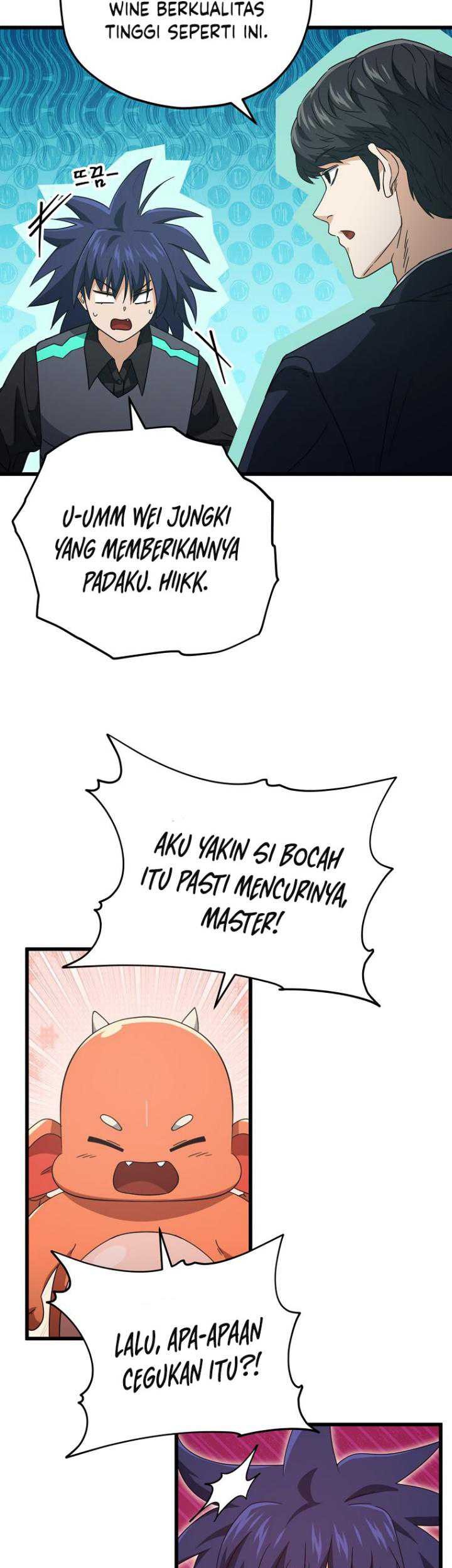 My Dad Is Too Strong Chapter 161 Gambar 39