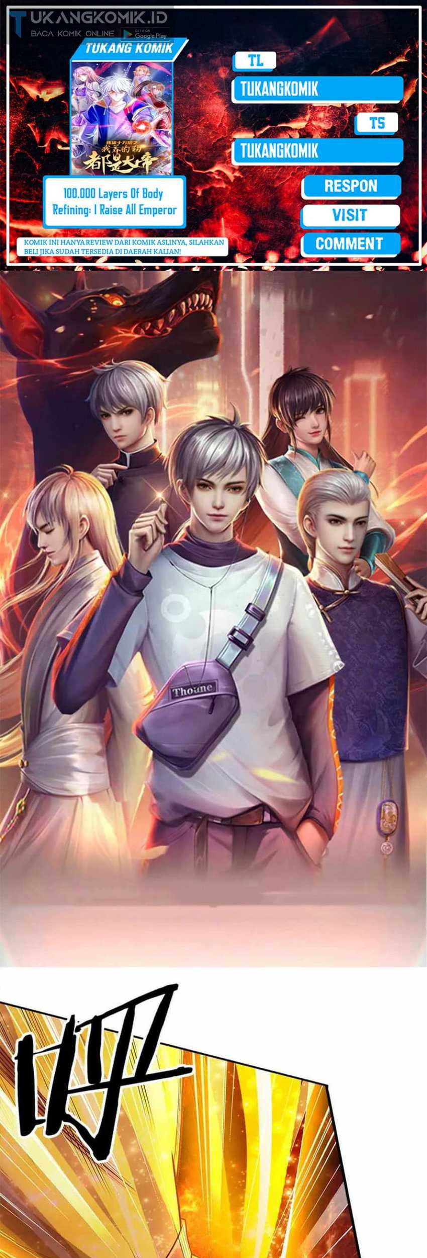 Komik 100.000 Layers Of Body Refining: I Raise All Emperor Chapter 227 gambar nomor 1