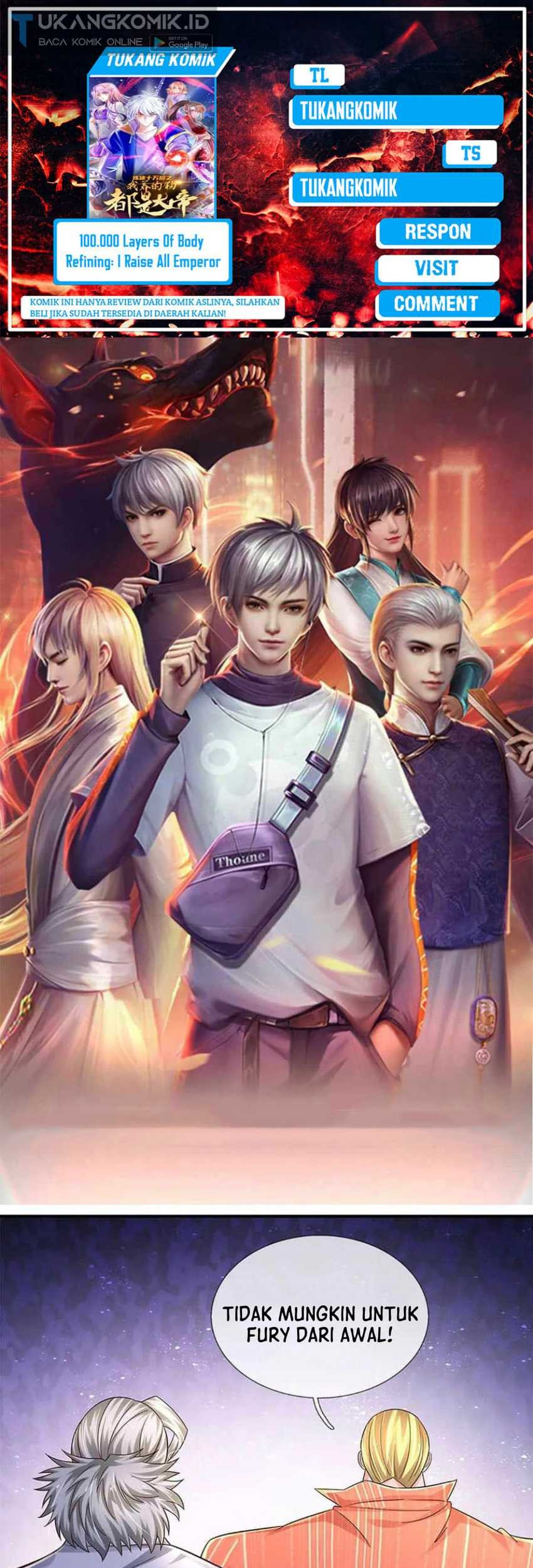 Komik 100.000 Layers Of Body Refining: I Raise All Emperor Chapter 228 gambar nomor 1