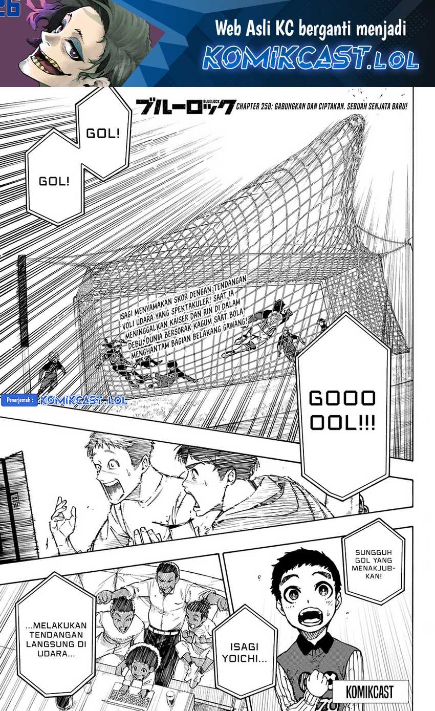 Manga Blue Lock Chapter 258 gambar nomor 2