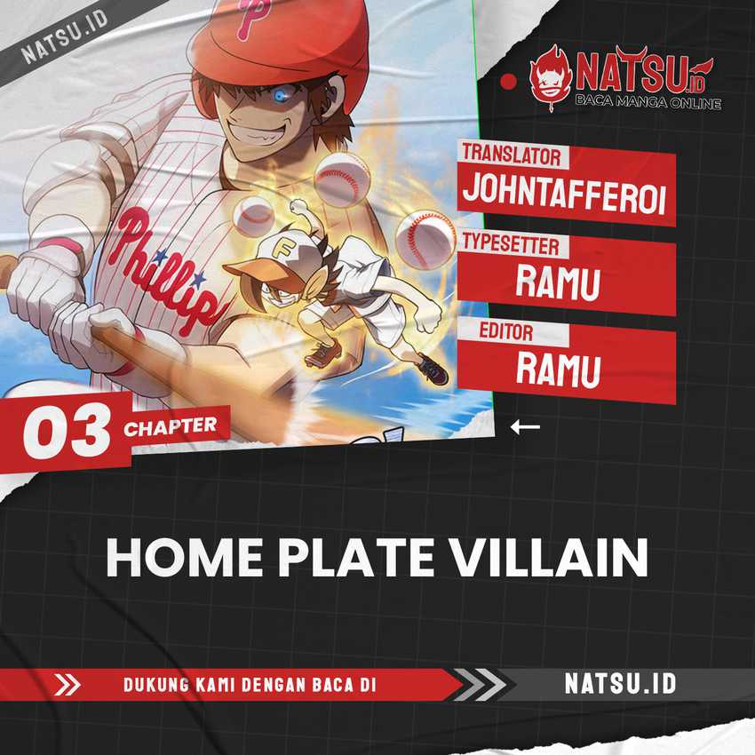 Komik Home Plate Villain Chapter 03 gambar nomor 1