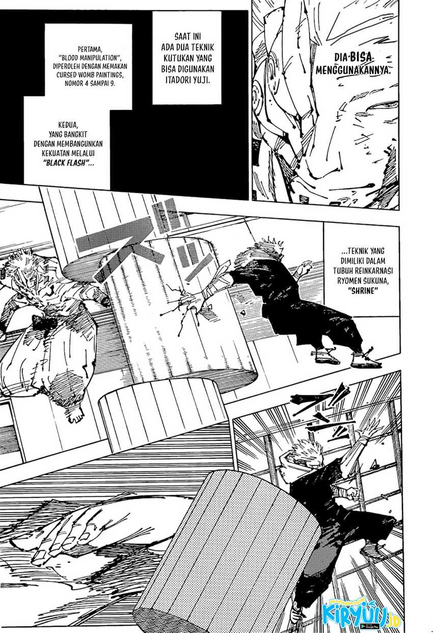 Jujutsu Kaisen Chapter 257 Gambar 8