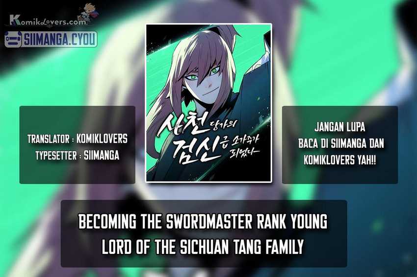 Komik Becoming the Swordmaster Rank Young Lord of the Sichuan Tang Family Chapter 14 gambar nomor 1