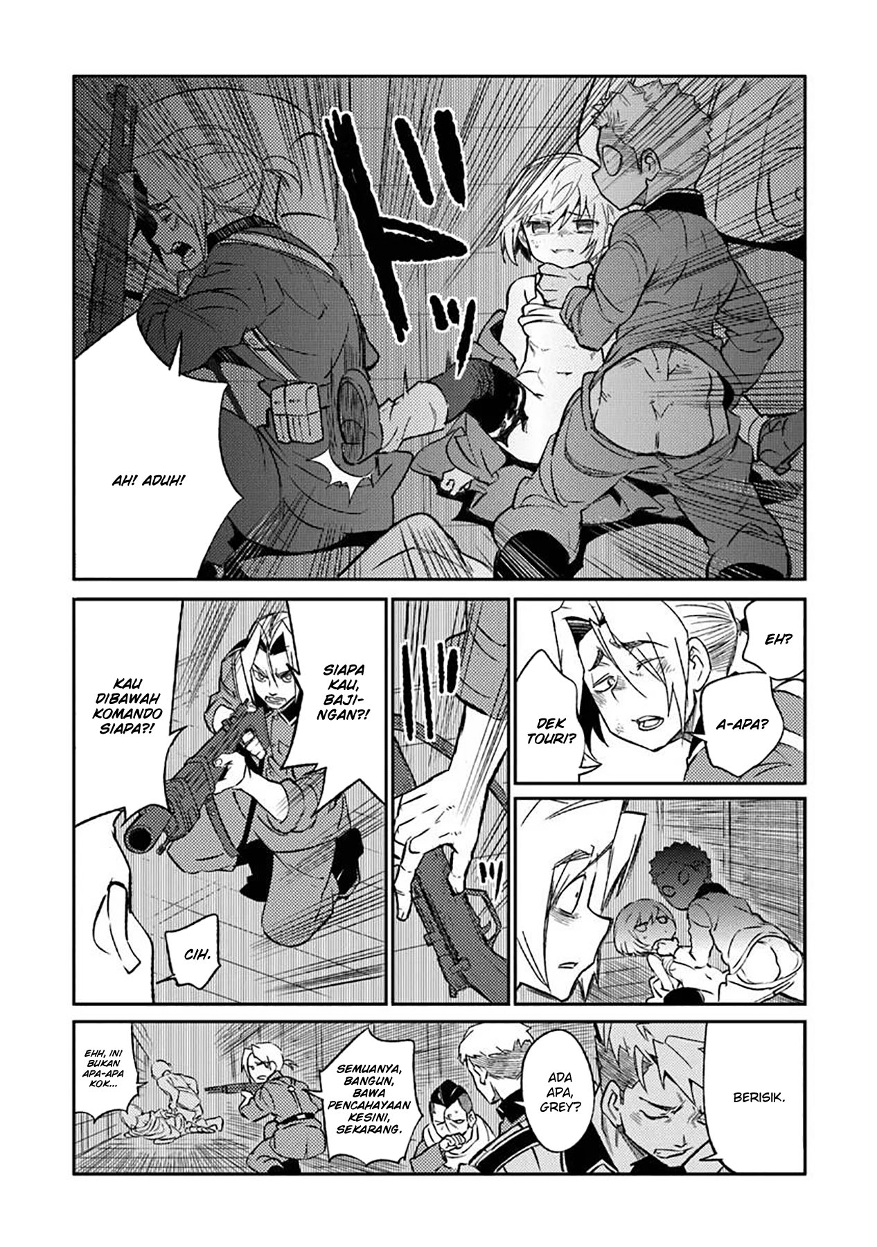 TS Eiseihei-san no Senjou Nikki Chapter 08 Gambar 26