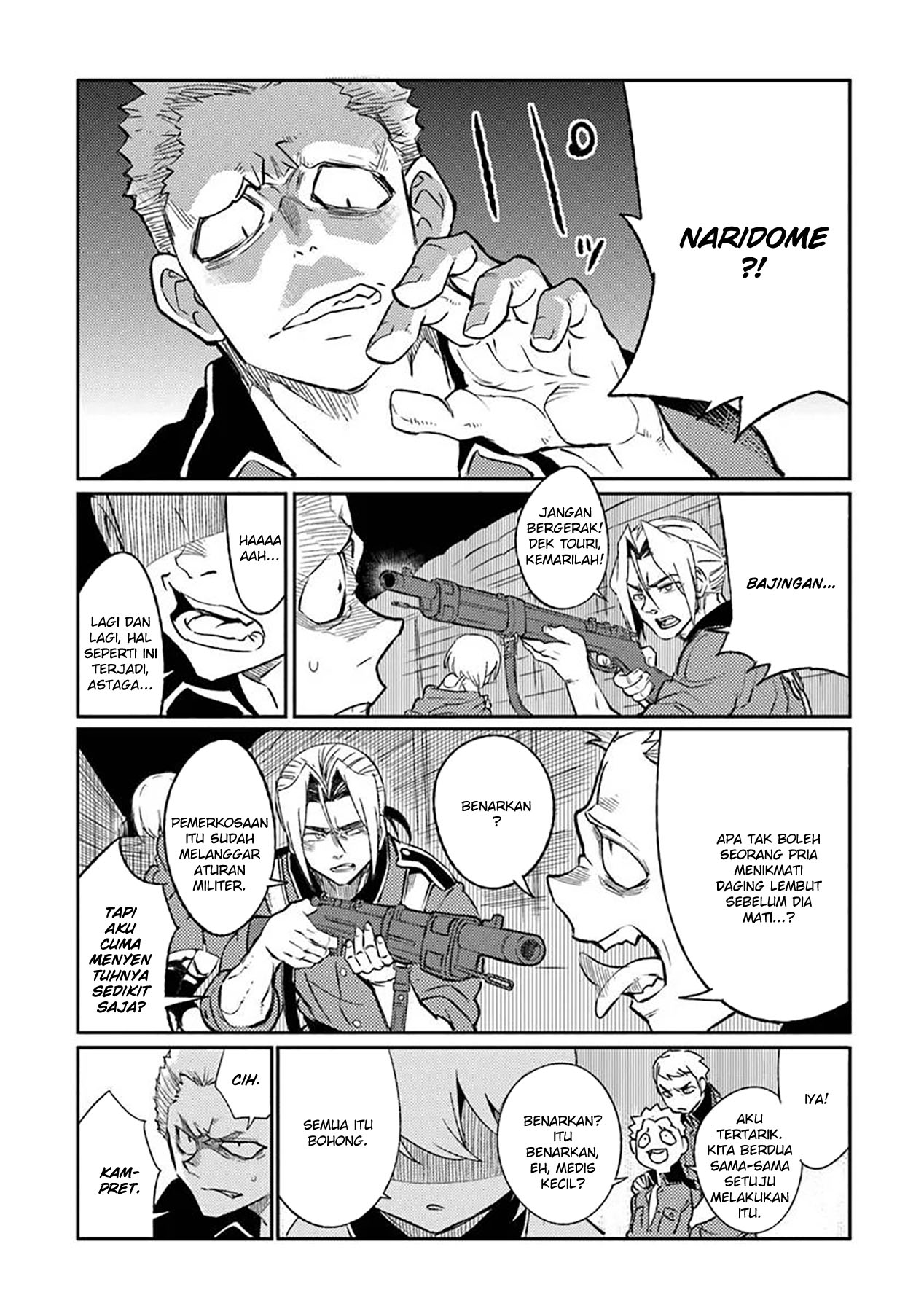 TS Eiseihei-san no Senjou Nikki Chapter 08 Gambar 27