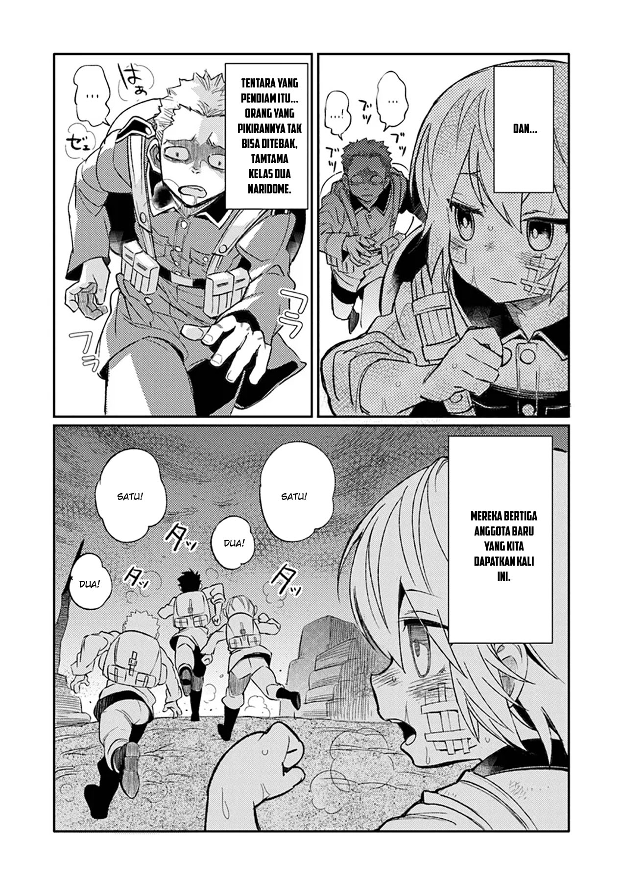 TS Eiseihei-san no Senjou Nikki Chapter 08 Gambar 5