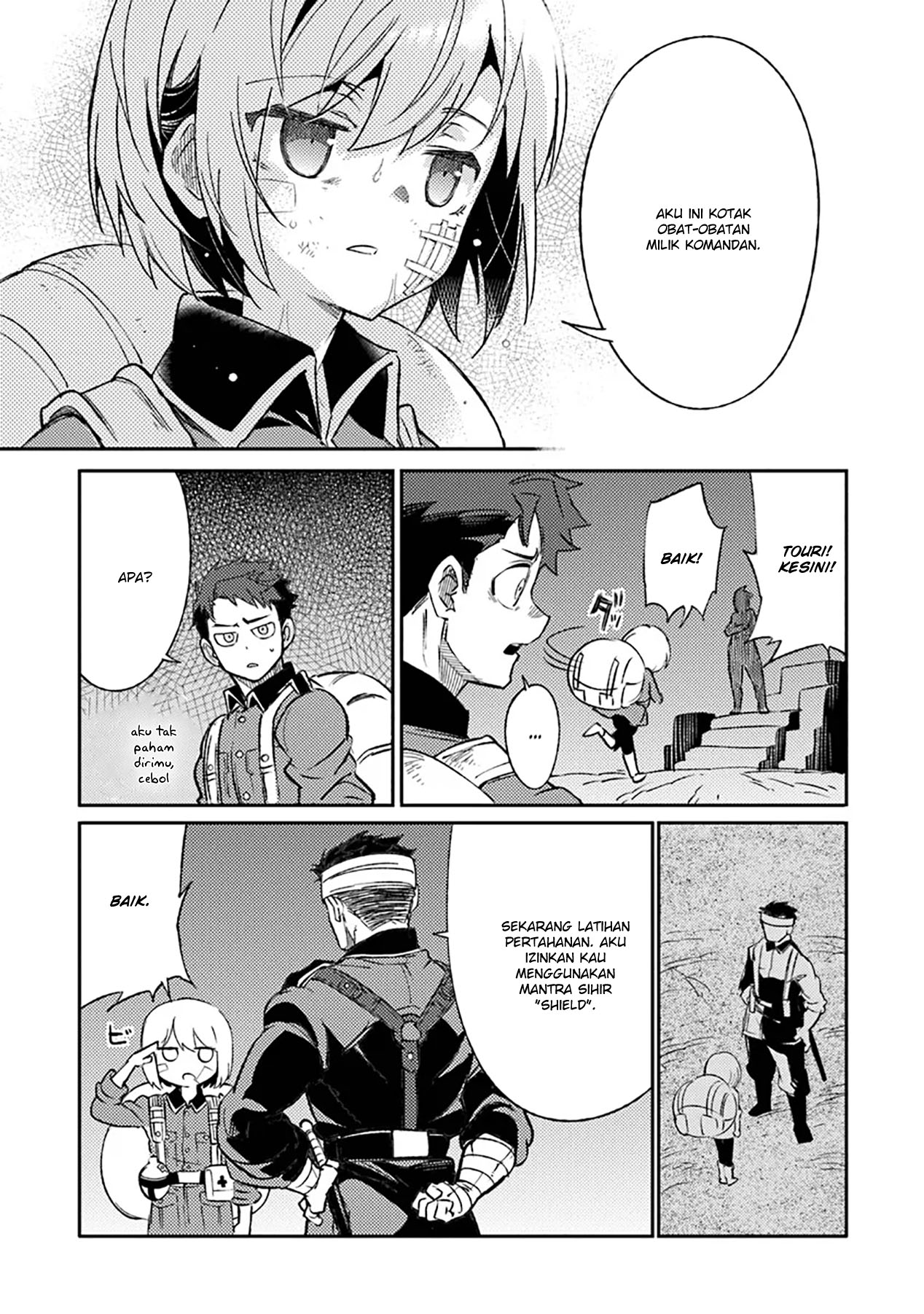 TS Eiseihei-san no Senjou Nikki Chapter 08 Gambar 8