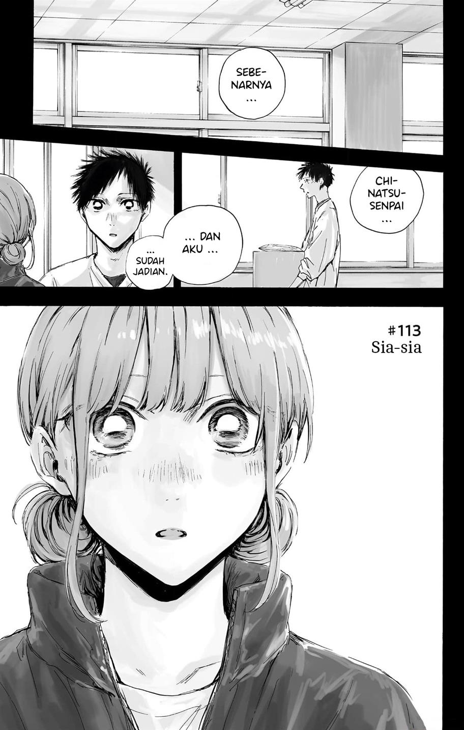 Manga Ao no Hako Chapter 113 gambar nomor 2