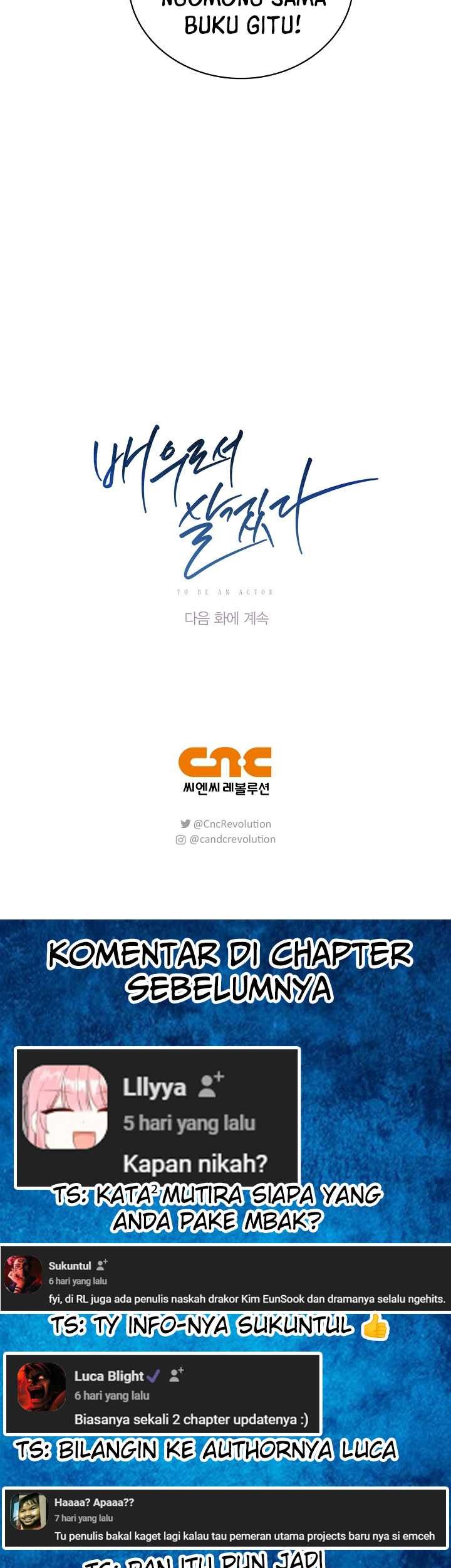 Be the Actor Chapter 79 Gambar 62