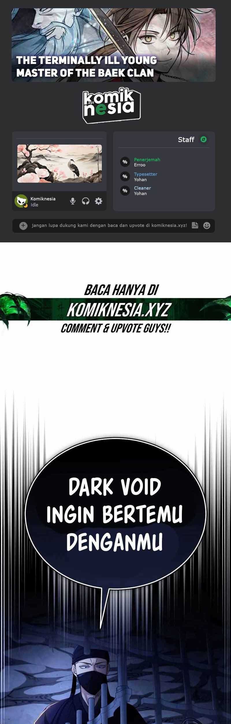 Komik The Terminally Ill Young Master of the Baek Clan Chapter 34 gambar nomor 1