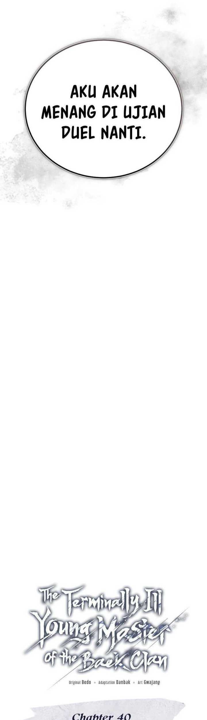 The Terminally Ill Young Master of the Baek Clan Chapter 40 Gambar 12