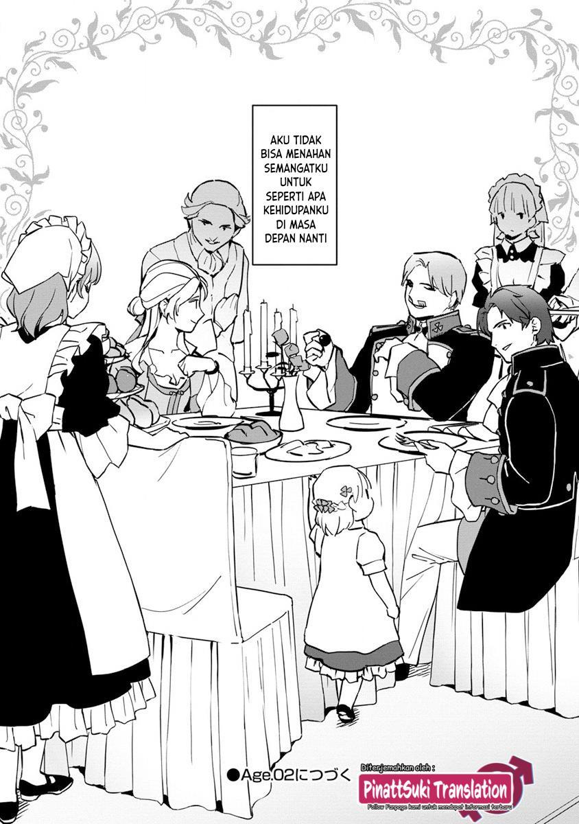 Koushaku Reijou ni Tensei shiteshimatta node, Mental Otome na Ore wa, Zenryoku de Onnanoko wo Tanoshimimasu Chapter 1 Gambar 36