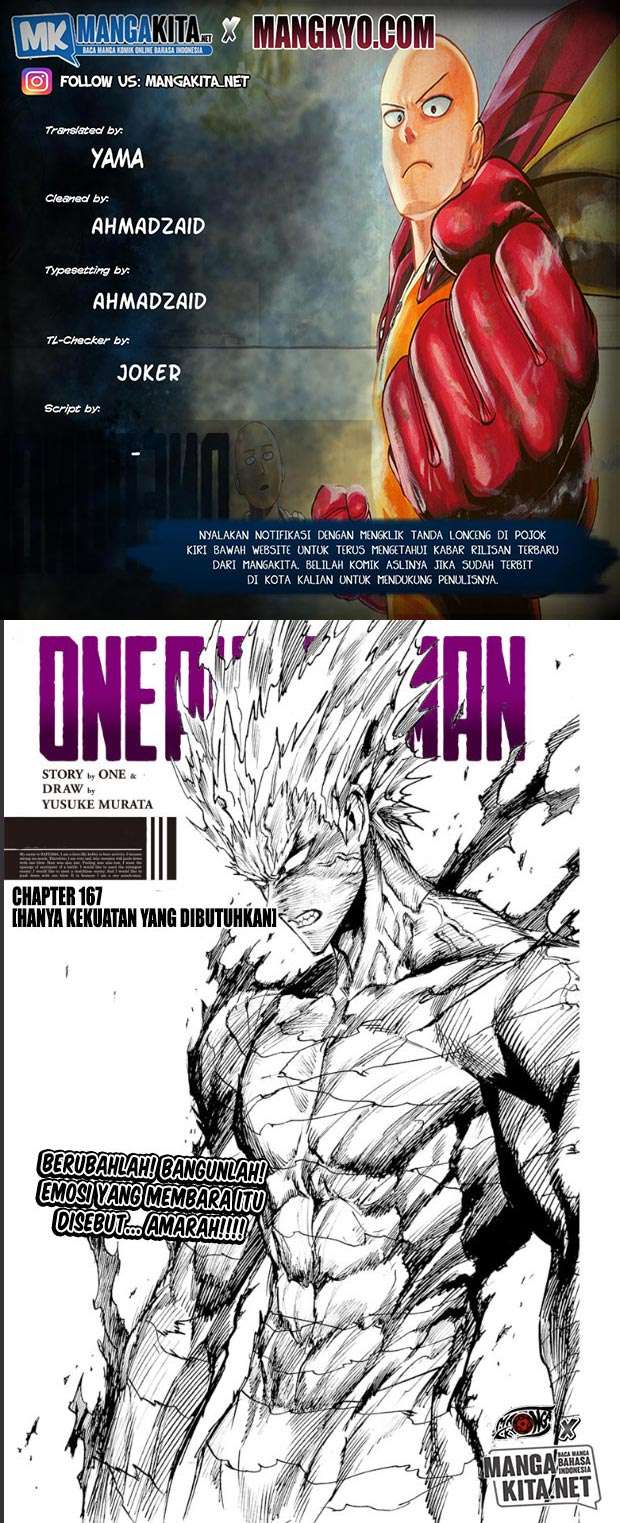 Komik One Punch Man Chapter 167 gambar nomor 1