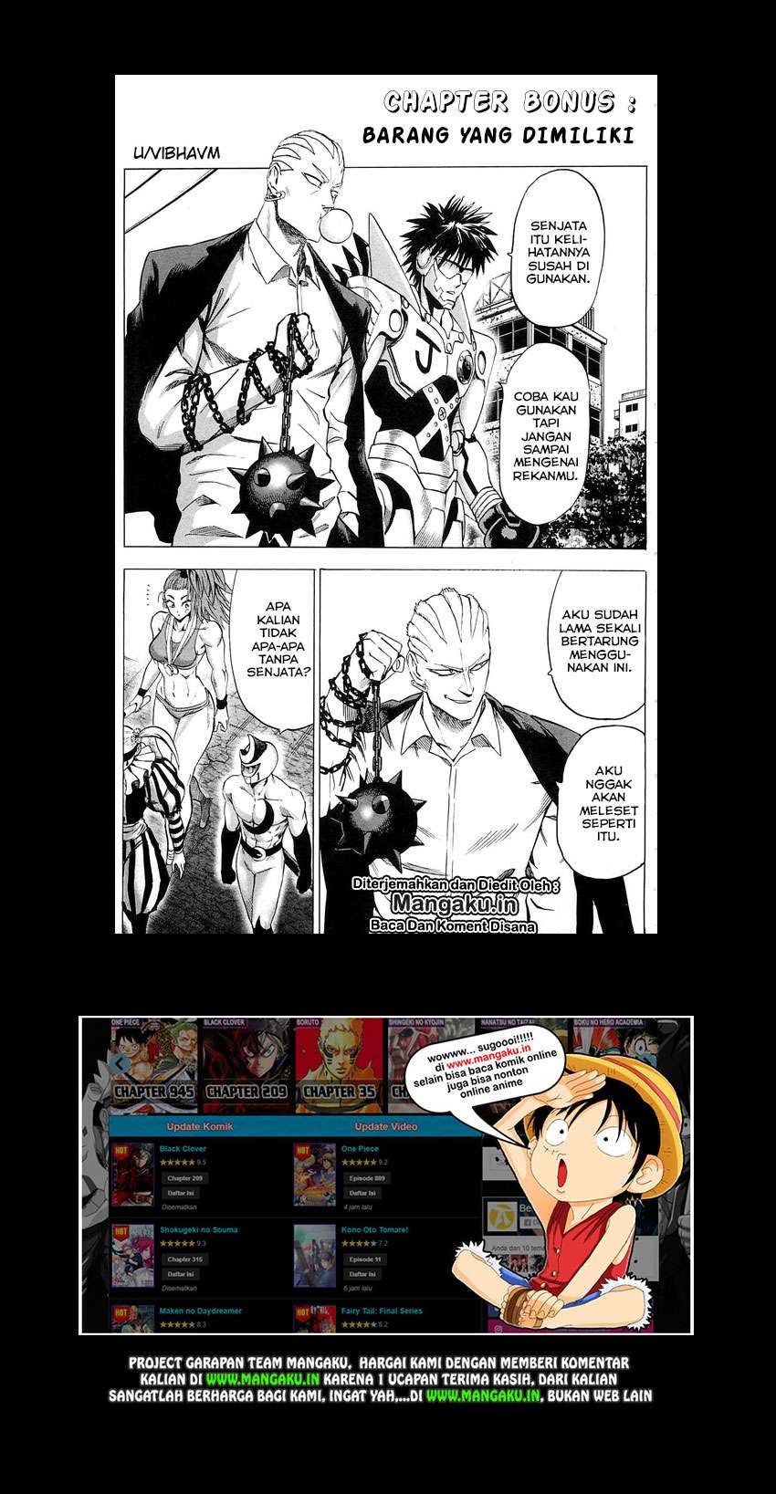 Manga One Punch Man Chapter 158.5 gambar nomor 2