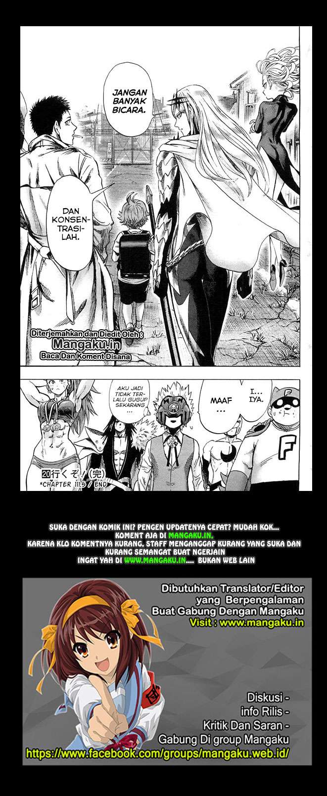 One Punch Man Chapter 158.5 Gambar 8