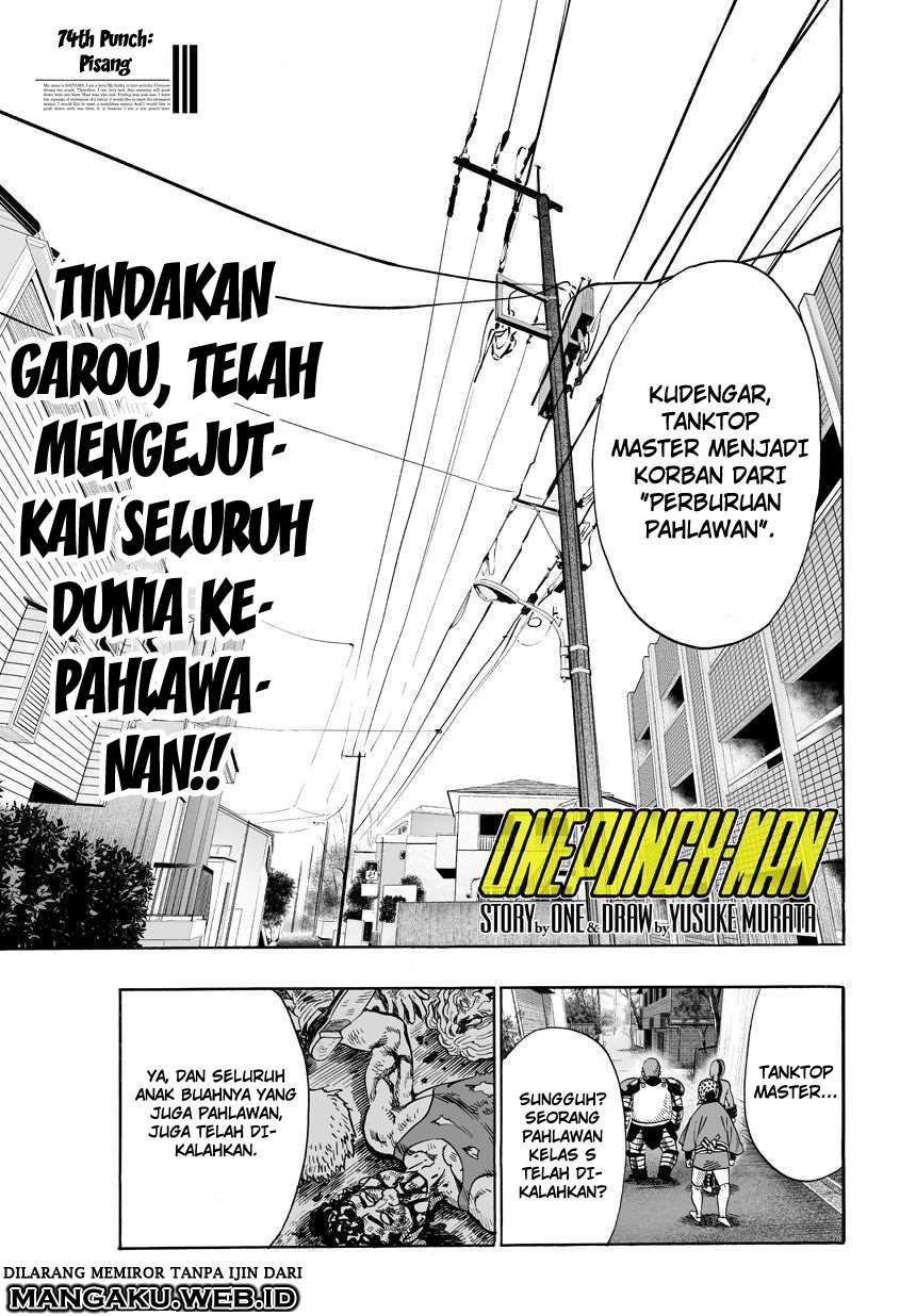 Komik One Punch Man Chapter 74 gambar nomor 1