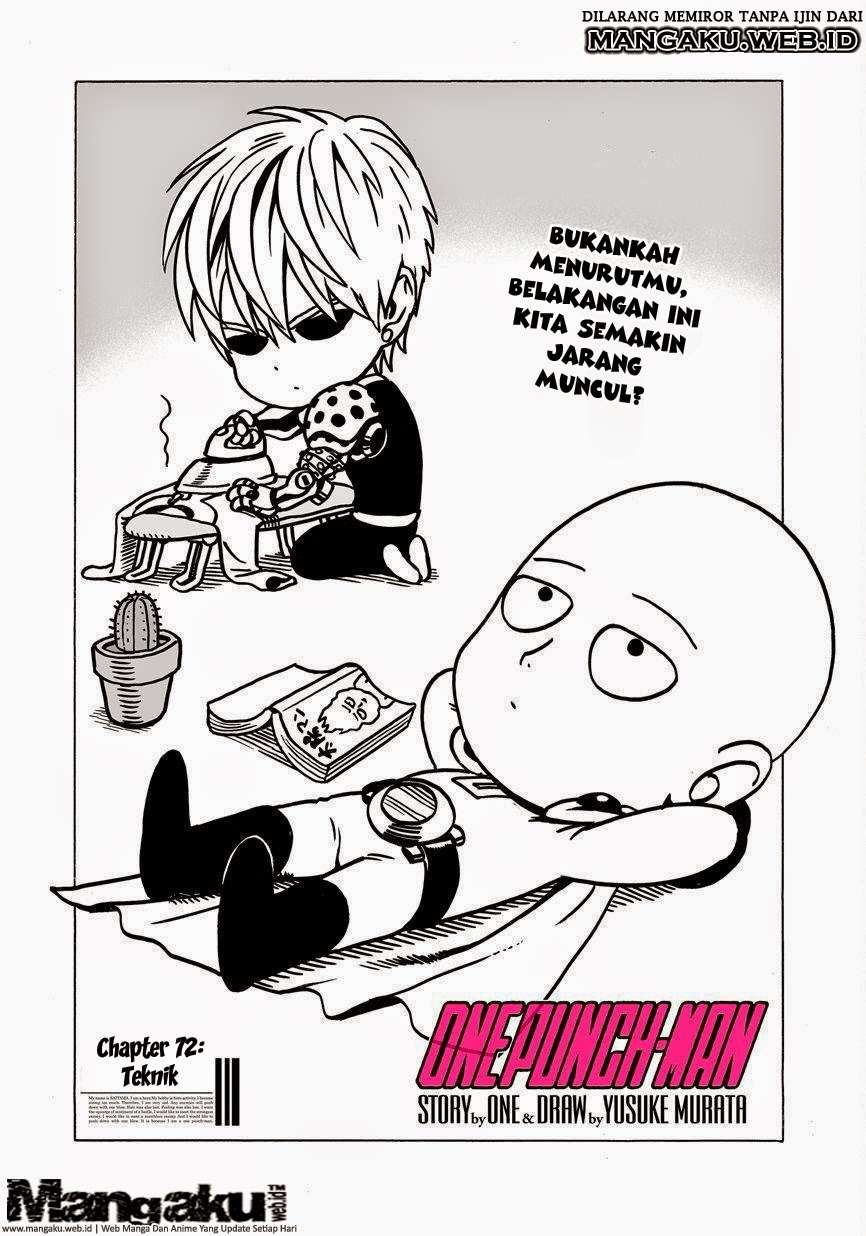 Komik One Punch Man Chapter 72 gambar nomor 1