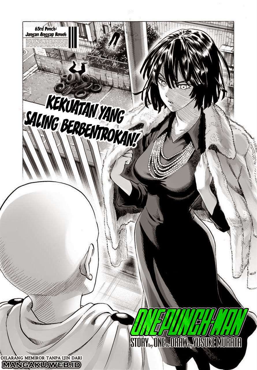 Komik One Punch Man Chapter 63 gambar nomor 1