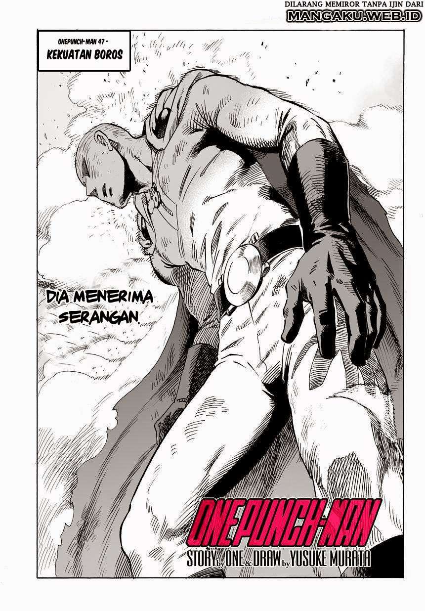 Komik One Punch Man Chapter 47 gambar nomor 1