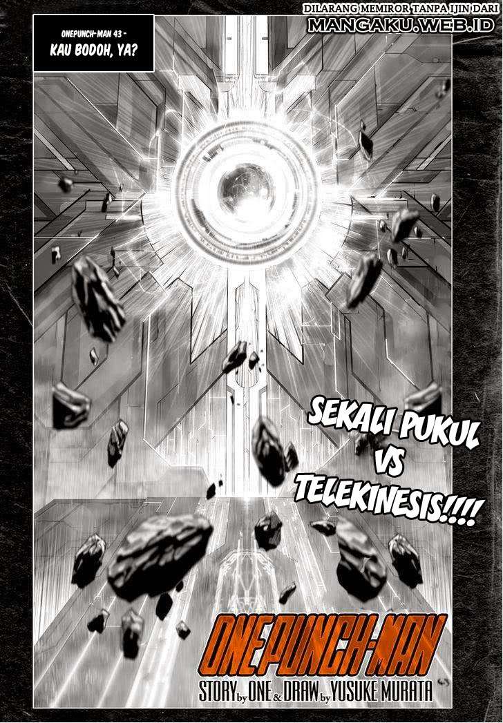 Komik One Punch Man Chapter 43 gambar nomor 1