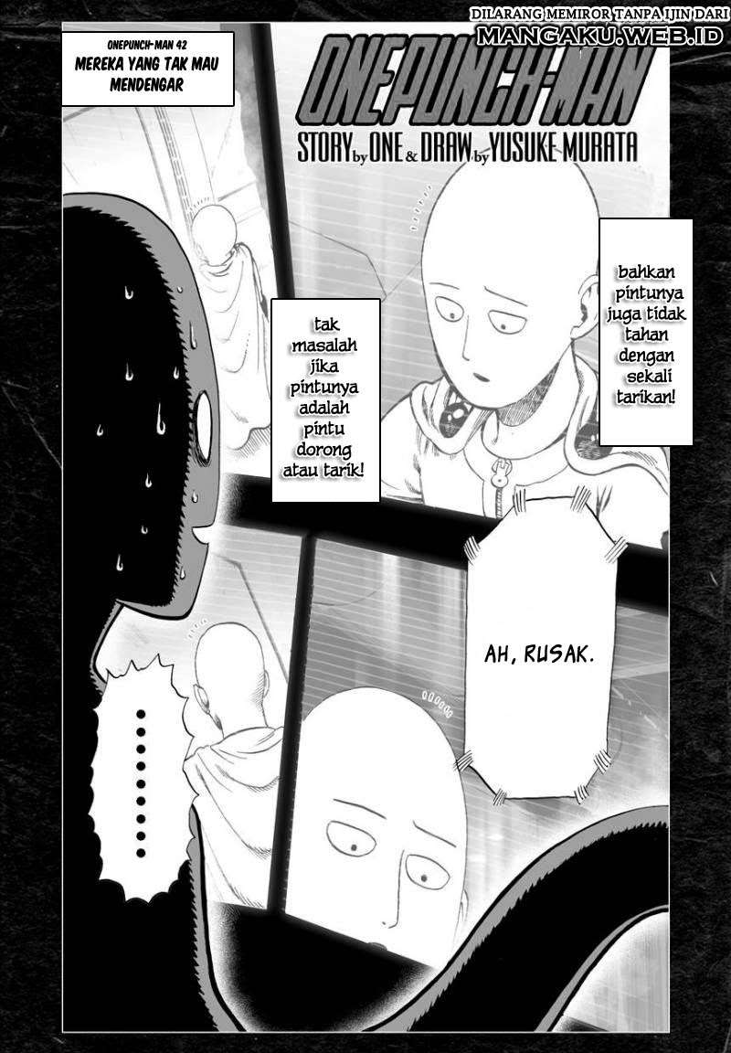 Manga One Punch Man Chapter 42 gambar nomor 2