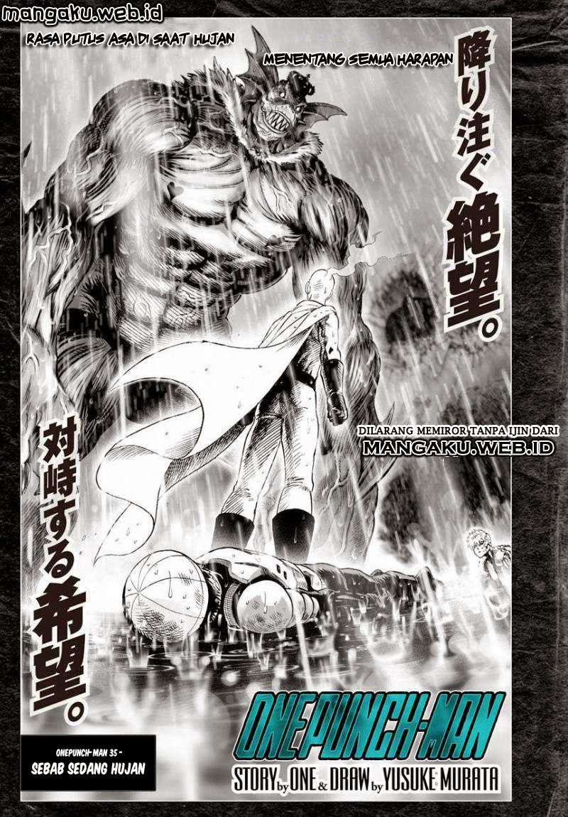 Komik One Punch Man Chapter 35 gambar nomor 1