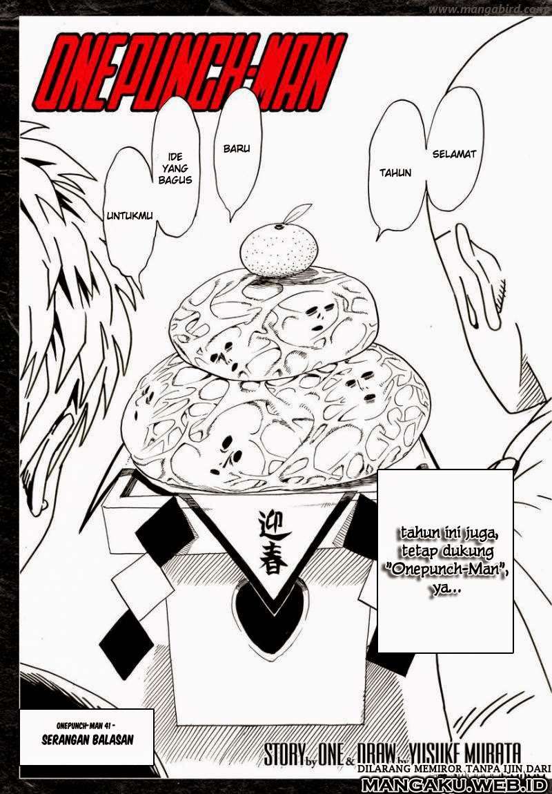 Komik One Punch Man Chapter 41 gambar nomor 1