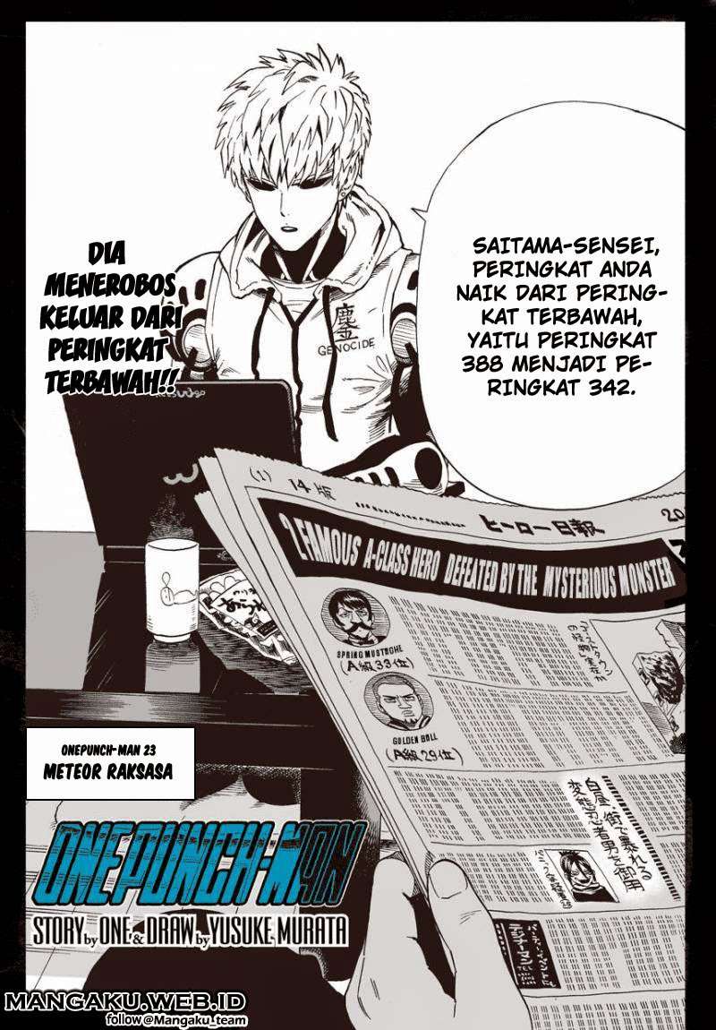 Komik One Punch Man Chapter 23 gambar nomor 1