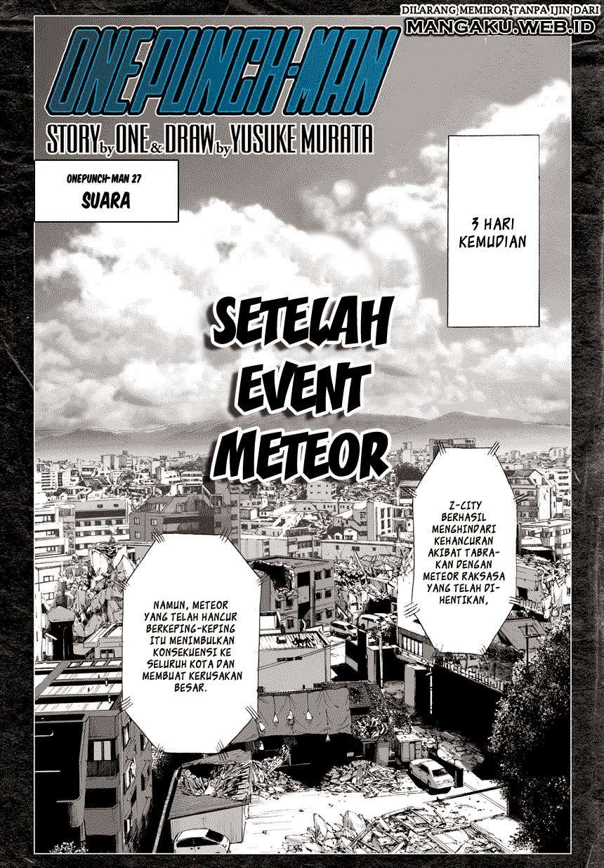 Komik One Punch Man Chapter 27 gambar nomor 1