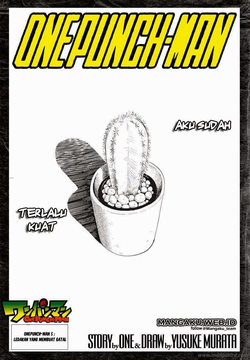 Manga One Punch Man Chapter 5 gambar nomor 2