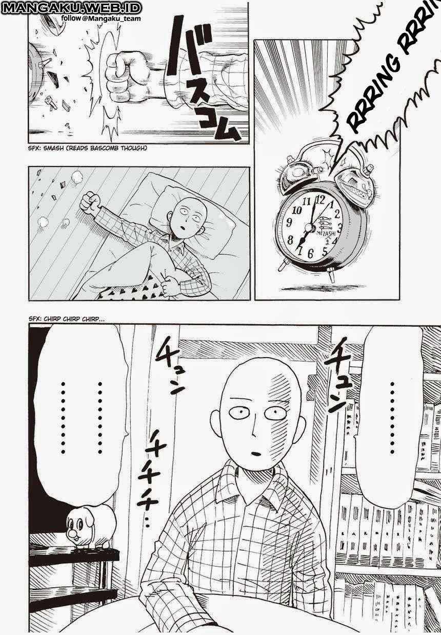 One Punch Man Chapter 4 Gambar 17